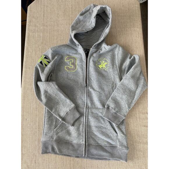 Beverly Hills Polo Club Jackets & Blazers - BEVERLY HILLS POLO CLUB Hoodie jacket zip up 16-18
